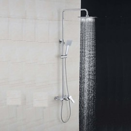 Shower Tap Antique Rain Shower/Handshower Included Brass Painting
