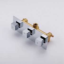Contemporary Shower Tap with 8 inch Shower head + Hand Shower