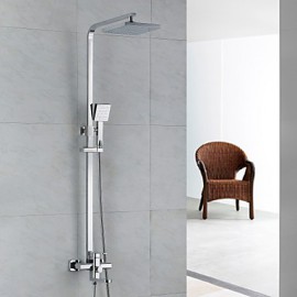 Shower Tap Contemporary Rain Shower/Handshower Included Brass Chrome