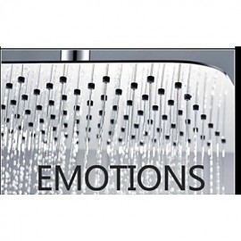 Shower Tap Contemporary Thermostatic / Rain Shower / Sidespray / Handshower Included Brass Chrome