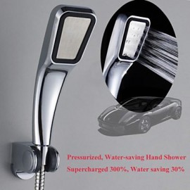 Shower Tap Contemporary Thermostatic / Handshower Included / Rain Shower / Sidespray Brass Chrome