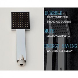 Shower Tap Contemporary LED / Thermostatic / Rain Shower / Sidespray / Handshower Included Brass Chrome