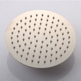 304 Stainless Steel Bathroom Shower Set Tap Mixer Tap 8 Inch Round Rainfall