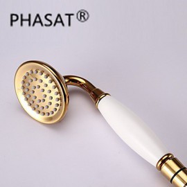 Shower Tap Antique Rain Shower / Handshower Included Brass Ti-PVD