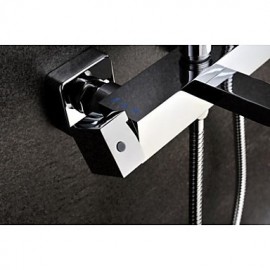 Shower Tap Contemporary Rain Shower / Handshower Included Brass Chrome