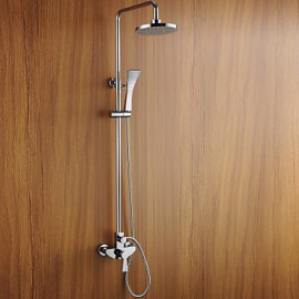 Shower Tap Contemporary Sidespray Brass Chrome