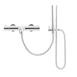 ENZORODI Shower System Shower Tap/ Rain Shower/ Handshower Included Brass Chrome ERF6165209CP-A