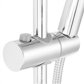 ENZORODI Shower System Shower Tap/ Rain Shower/ Handshower Included Brass Chrome ERF6165209CP-A