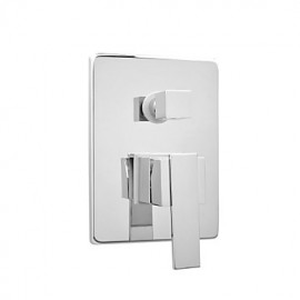 12'' Concealed Square Hot And Cold Mixer Shower Set 2 Way Ceiling Shower Kit