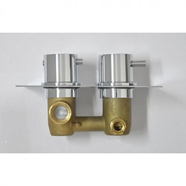 10 Inch Dual Handle Thermostatic Mixer Shower Rainlfall 250mm Ultra-Thin Waterfall Shower and Hand Held