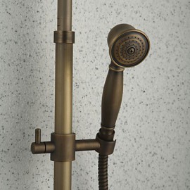 Shower Tap Traditional Rain Shower / Handshower Included Brass Antique Brass
