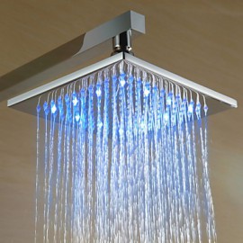 Shower Tap Color Changing LED with 8 inch Shower Head + Hand Shower
