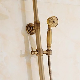 Shower Tap Traditional Rain Shower / Handshower Included Brass Antique Brass