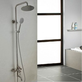 304 Stainless Steel Wall-Mounted Rain-Style Rainfall Bath&Tub Shower Tap Mixer Tap