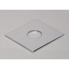 LED 8 Inch Square Solid Brass Concealed Bathroom Thermostatic Shower Rainfall Shower Mixer Valve& Hand Shower