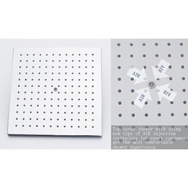 Shower Tap Contemporary Thermostatic / Handshower Included / Rain Shower Brass Chrome