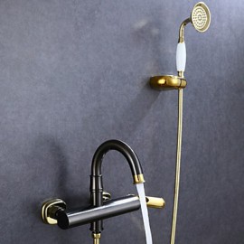 Shower Tap Antique Handshower Included Brass Oil-rubbed Bronze