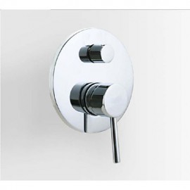 Chrome Wall Mount Concealed Shower Set Concealed Shower Tap 10 Inch Rainfall Round Shower Head Bath Tap Mixer