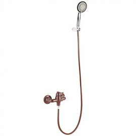 Shower Tap Contemporary Waterfall / Sidespray Brass Painting