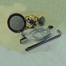 Shower Tap Contemporary Rain Shower / Handshower Included Brass Chrome