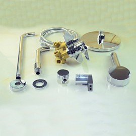 High Quality 8 '' Bathroom Concealed Rainfall Shower Set Tap Bath Tap Mixer