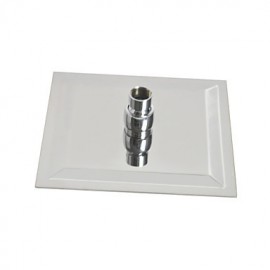 New Modern Bath Bathroom 8" Ceiling Mounted Rain Shower Head Valve Chrome