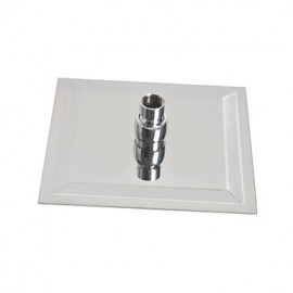 New Modern Bath Bathroom 8" Wall Mounted Rain Shower Head Valve Chrome