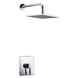 Shower Tap Contemporary Rain Shower Brass Chrome
