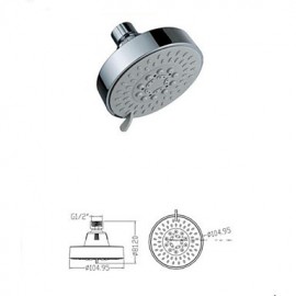 Wall Mounted Rain Shower Tap Set 4" Round Shower Head Bathroom Mixer Taps