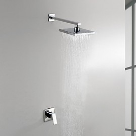Shower Tap Contemporary Rain Shower Brass Chrome