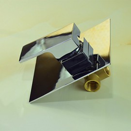 Shower Tap Contemporary Rain Shower Brass Chrome