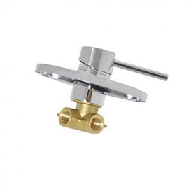 Single Handle Brass Concealed Bathroom Shower Tap Wall Mount