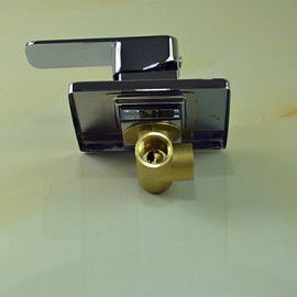 Shower Tap Contemporary Rain Shower Brass Chrome