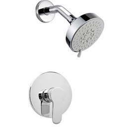 Shower Tap Contemporary Rain Shower Chrome