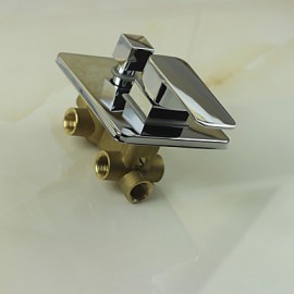 Bathroom 2 Functions In Wall Mounted Tap Bath and Shower Mixer Valve