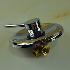 Shower Tap Contemporary Rain Shower Brass Chrome