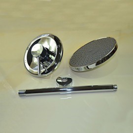 Shower Tap Contemporary Rain Shower Brass Chrome