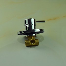 Single Handle Brass Concealed Bathroom Shower Tap Wall Mount