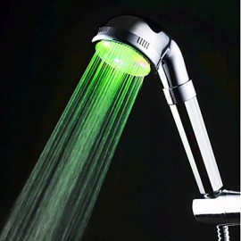 Green Color Kitchen Sink Universal Adapter LED Tap Nozzle (Monochrome)(Boost Can Be Closed)