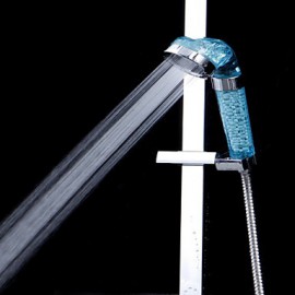 New Anion SPA Head Shower Handheld Water-saving Bath Shower Nozzle Sprinkler Sprayer Filter Transparent