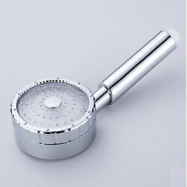 3-Color ABS Temperature Detectable LED Color Changing Hand Shower