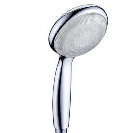 3-Color ABS Temperature Detectable LED Color Changing Hand Shower