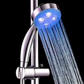 Blue ABS LED Color Changing Hand Shower