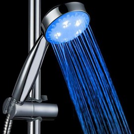 Blue ABS LED Color Changing Hand Shower