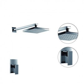 Shower Tap Contemporary Rain Shower Chrome