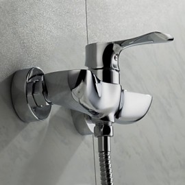 Shower Tap Centerset / Wall Mount with Chrome Single Handle Two Holes