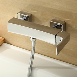 Shower Tap Centerset / Wall Mount with Chrome Single Handle Two Holes