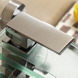 Bathtub Tap / Shower Tap - Contemporary - Waterfall - Brass (Chrome)