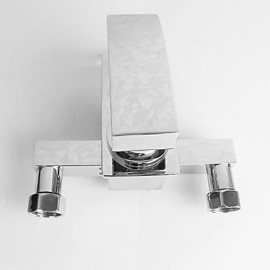 Bathtub Tap - Contemporary - Waterfall - Brass (Chrome)