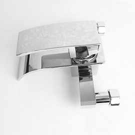 Bathtub Tap - Contemporary - Waterfall - Brass (Chrome)